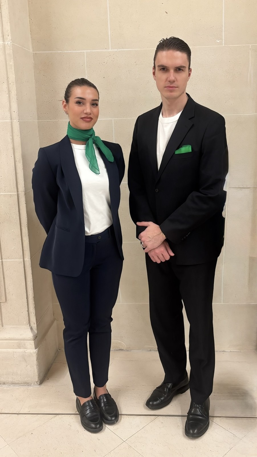 Maison Joya hosts and hostesses at a BNP Paribas breakfast